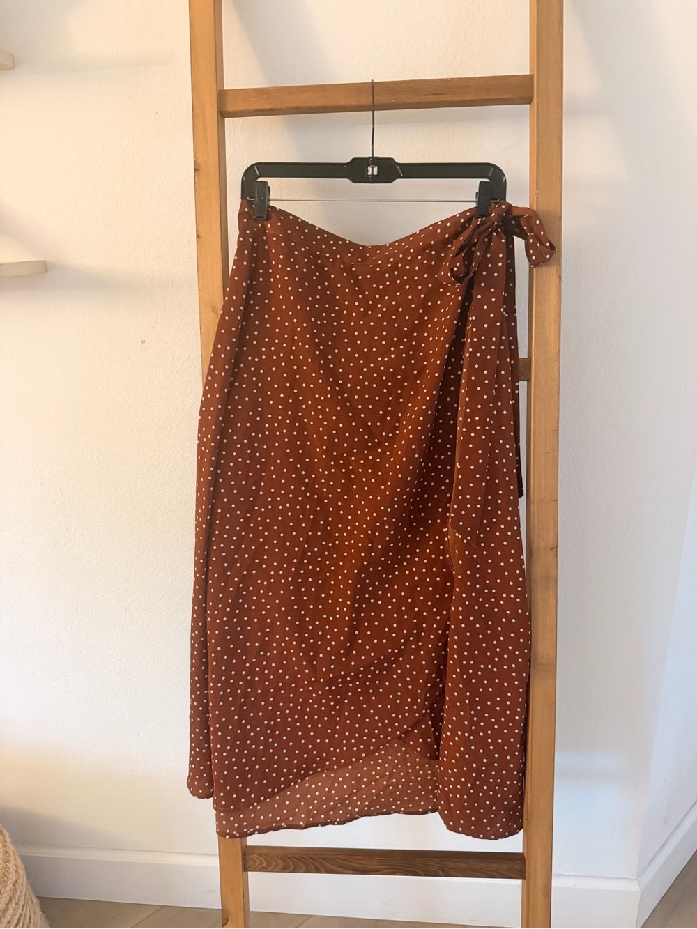 Women’s Polka Dot Wrap Skirt